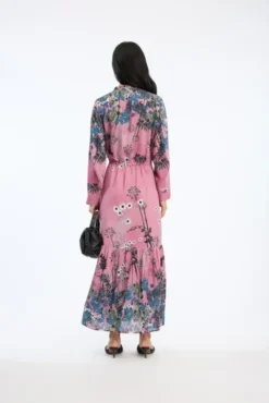 Bernadette Dress Print Berry