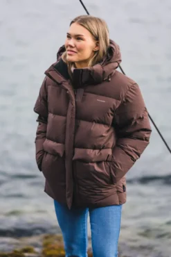 Besseggen Down Jacket Dark Brown