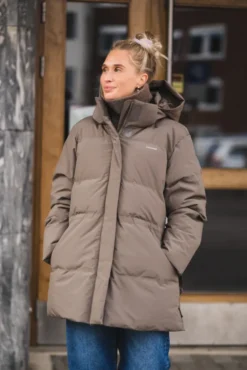 Besseggen Light Down Jacket Taupe