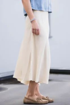 Bethanie Ullas Skirt Bleached Sand
