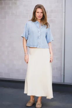 Bethanie Ullas Skirt Bleached Sand