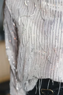 Beverly Fringe Top Light Gold