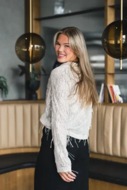 Beverly Fringe Top Light Gold