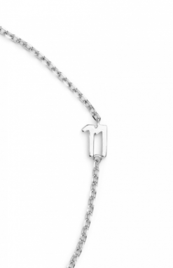 Big Number Bracelet Silver - 6