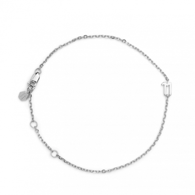 Big Number Bracelet Silver - 3