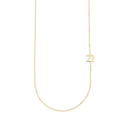 Big Number Necklace Gold - 40L - 22