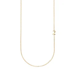 Big Number Necklace Gold - 40L - 2