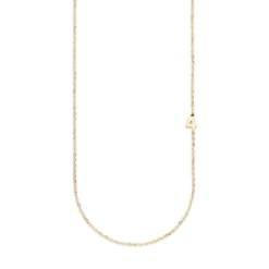 Big Number Necklace Gold - 40L - 4