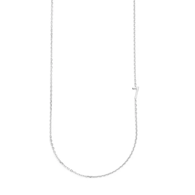 Big Number Necklace Silver - 50L - 7
