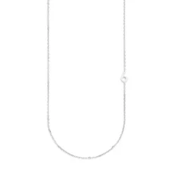 Big Number Necklace Silver - 50L - 6