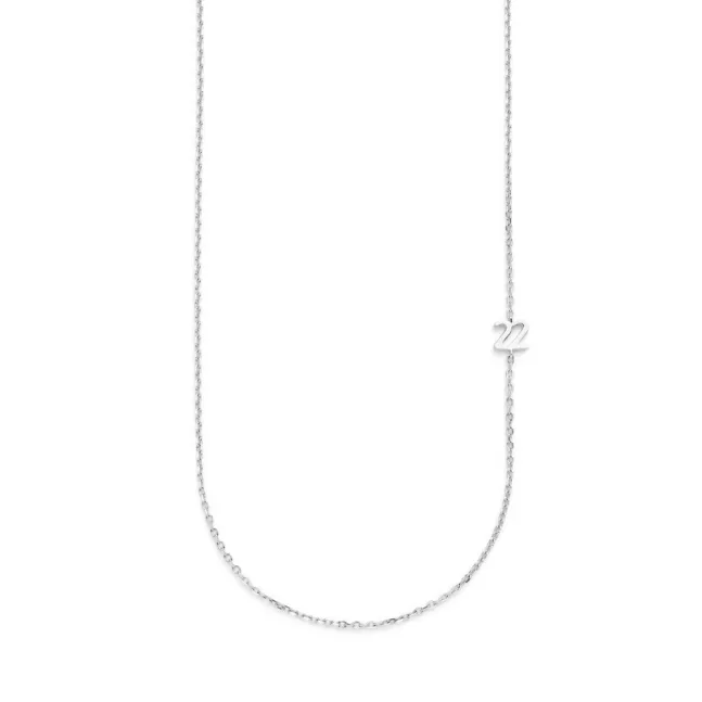 Big Number Necklace Silver - 40L - 22