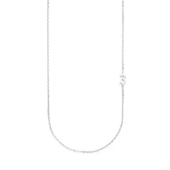 Big Number Necklace Silver - 40L - 3