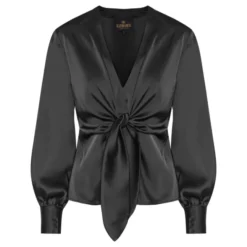 Blair Blouse Semi Rich Black