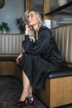 Blair Blouse Semi Rich Black