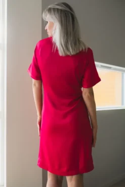 Blair Dress Semi Rich Deep Pink