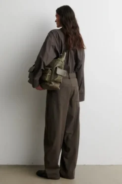 Blink New Cargo Trousers Black Olive