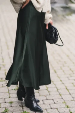 Bovary Skirt Dark Green