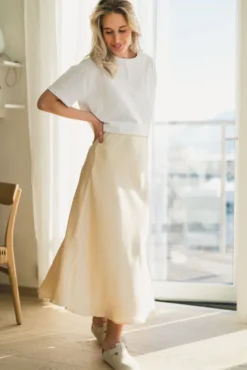 Bovary Skirt Light Yellow