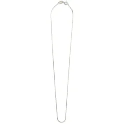 Box Chain Necklace Silver