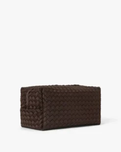 Braiding Washbag Chocolate Plum