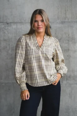 Brisa Blouse Pale Yellow