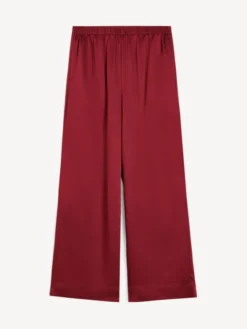 Cabello Wide-Leg Trousers Cabernet