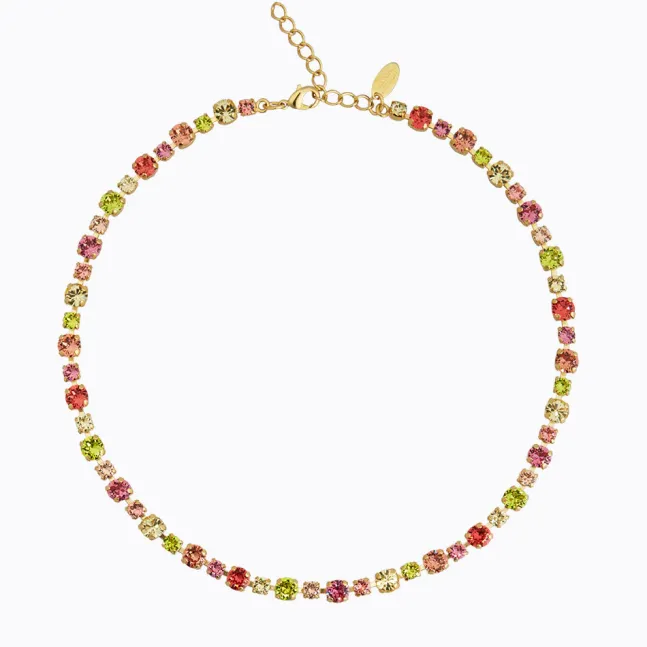 Calanthe Necklace Gold Tropicana Combo