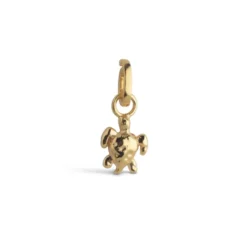 Calm Turtle Charm Gold