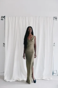 Cameron Dress Burnt Olive