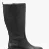 Campiglio High Leather Boot Black