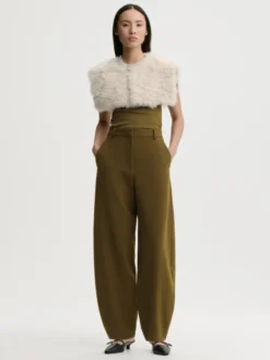 Carlien High Waist Trouser Hunt