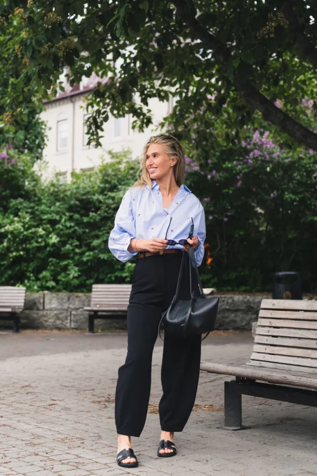 Carlien Trousers Black