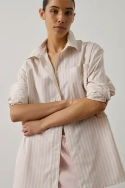 Carlotta Shirt Orange/Grey