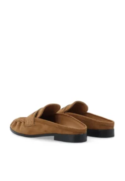 Carma Mule Faux Suede Tan