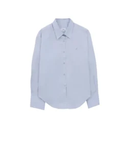 Caryn Poplin Celeste Light Blue