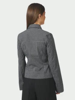 Cathy Zip Shirt Black
