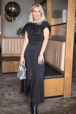 Cattia Dress Black