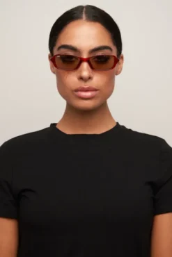 Caysee Cherry/Trans/Brown