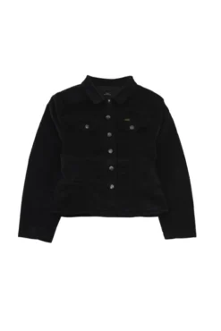 Celine Shiny Cord Black