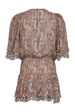 Chiffon Mini Dress Autumn