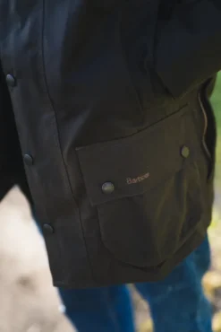 Classic Beaufort Wax Jacket Olive
