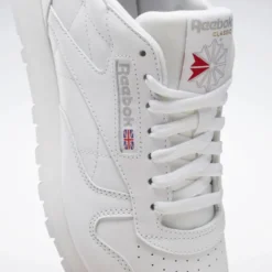Classic Leather White/White/Purgy