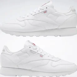 Classic Leather White/White/Purgy