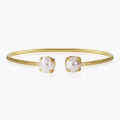 Classic Petite Bracelet Gold Pearl