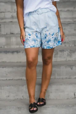 Cleo HW Shorts Skyway Cleo Aop