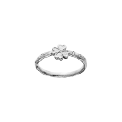 Clover Ring Silver