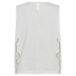 Colette Embroidery Top White