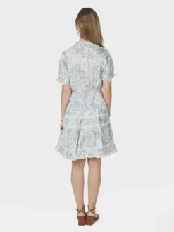 Constance Porcelain Dress Light Blue