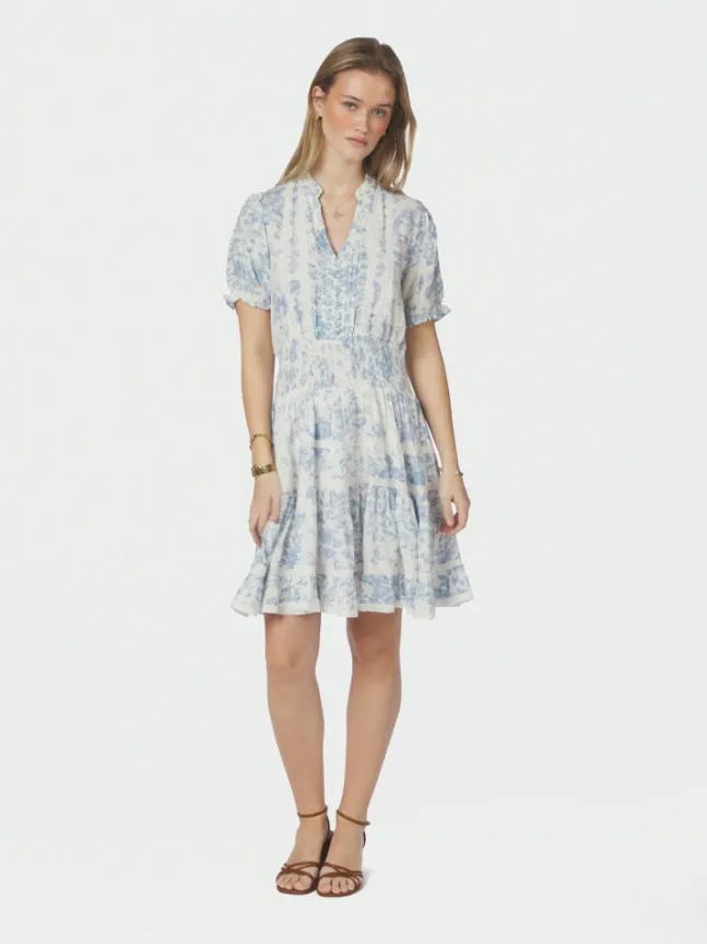 Constance Porcelain Dress Light Blue