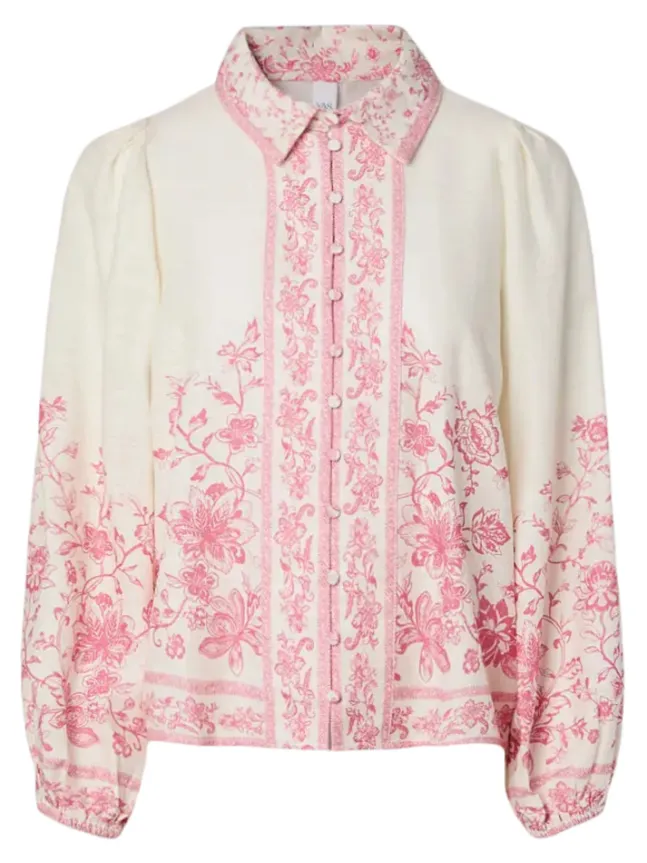 Coralina LS Shirt Pristine Coralina Print
